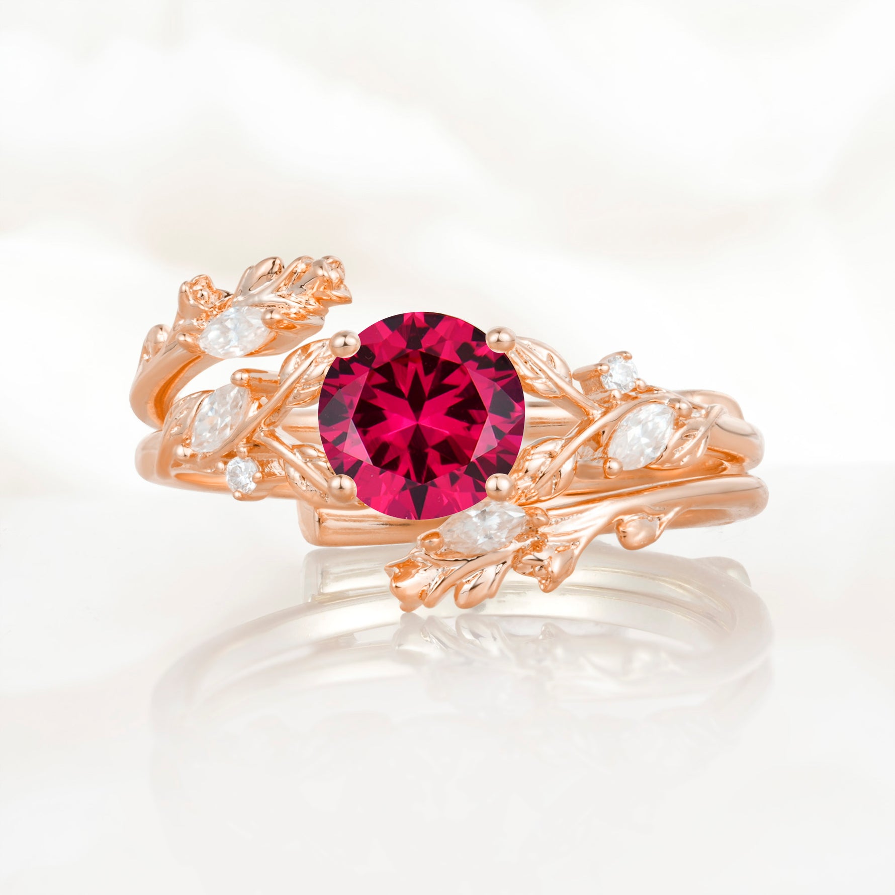 SR17688 Ruby Ring - Additional view