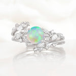 SR17688 Fire Opal Ring - Additional view
