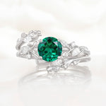 SR17688 Emerald Ring - Additional view
