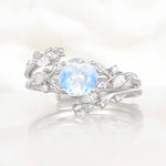 SR17688 Moonstone Ring - Additional view