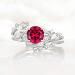 SR17688 Ruby Ring - Additional view