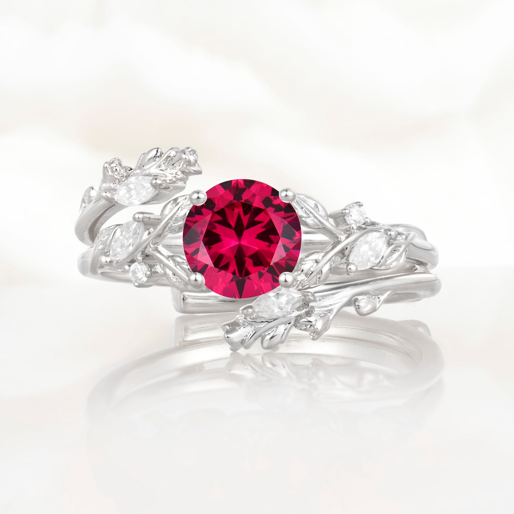 SR17688 Ruby Ring - Additional view