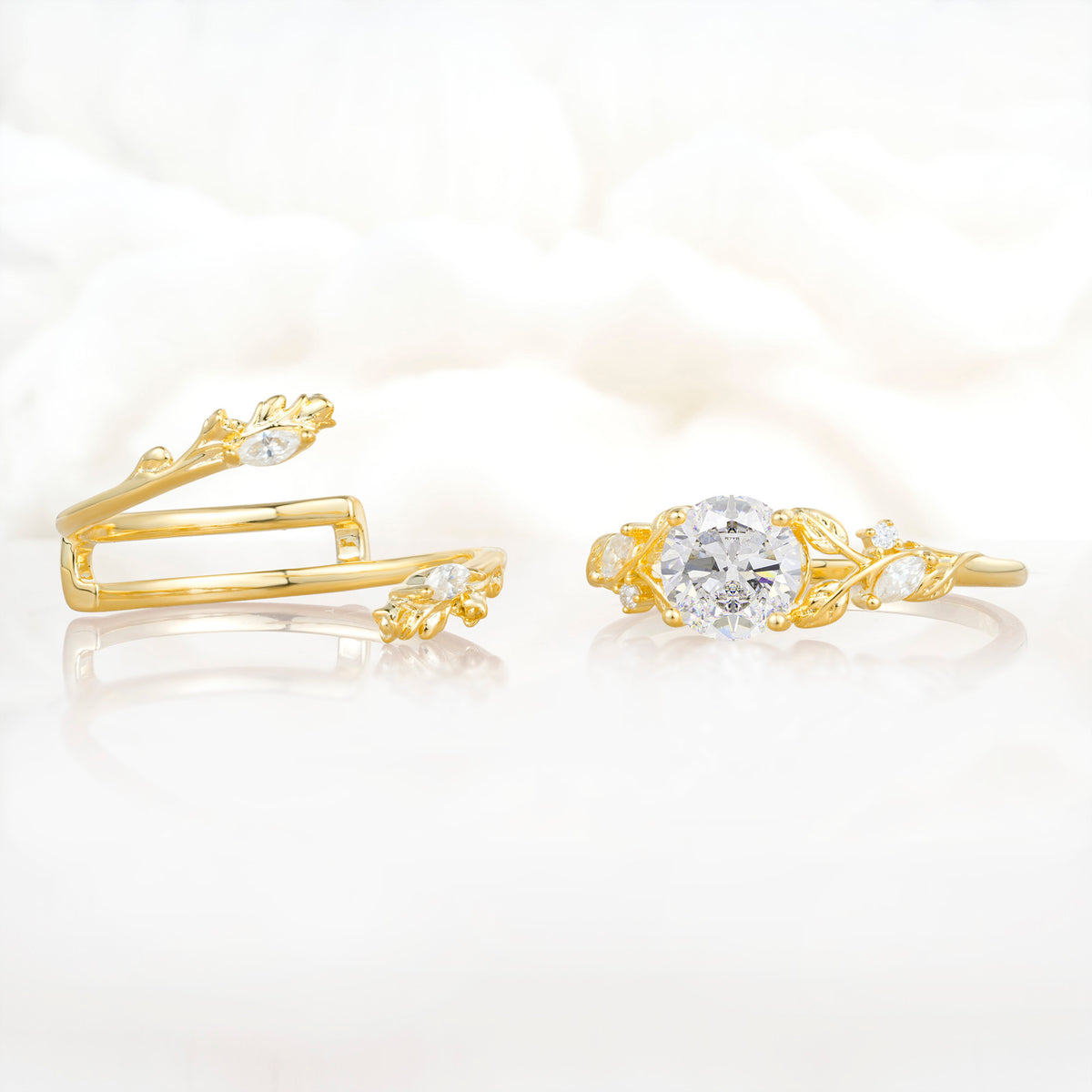 SR17688 Moissanite Ring - Additional view