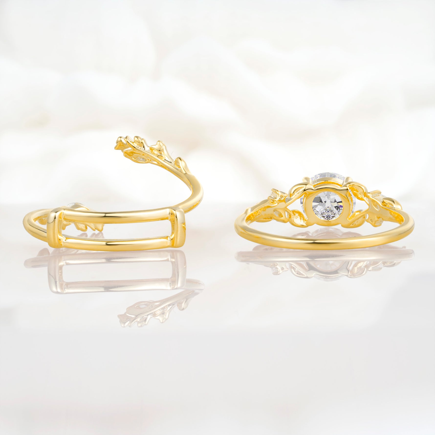 SR17688 Moissanite Ring - Additional view