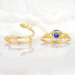 SR17688 Sapphire Ring - Additional view