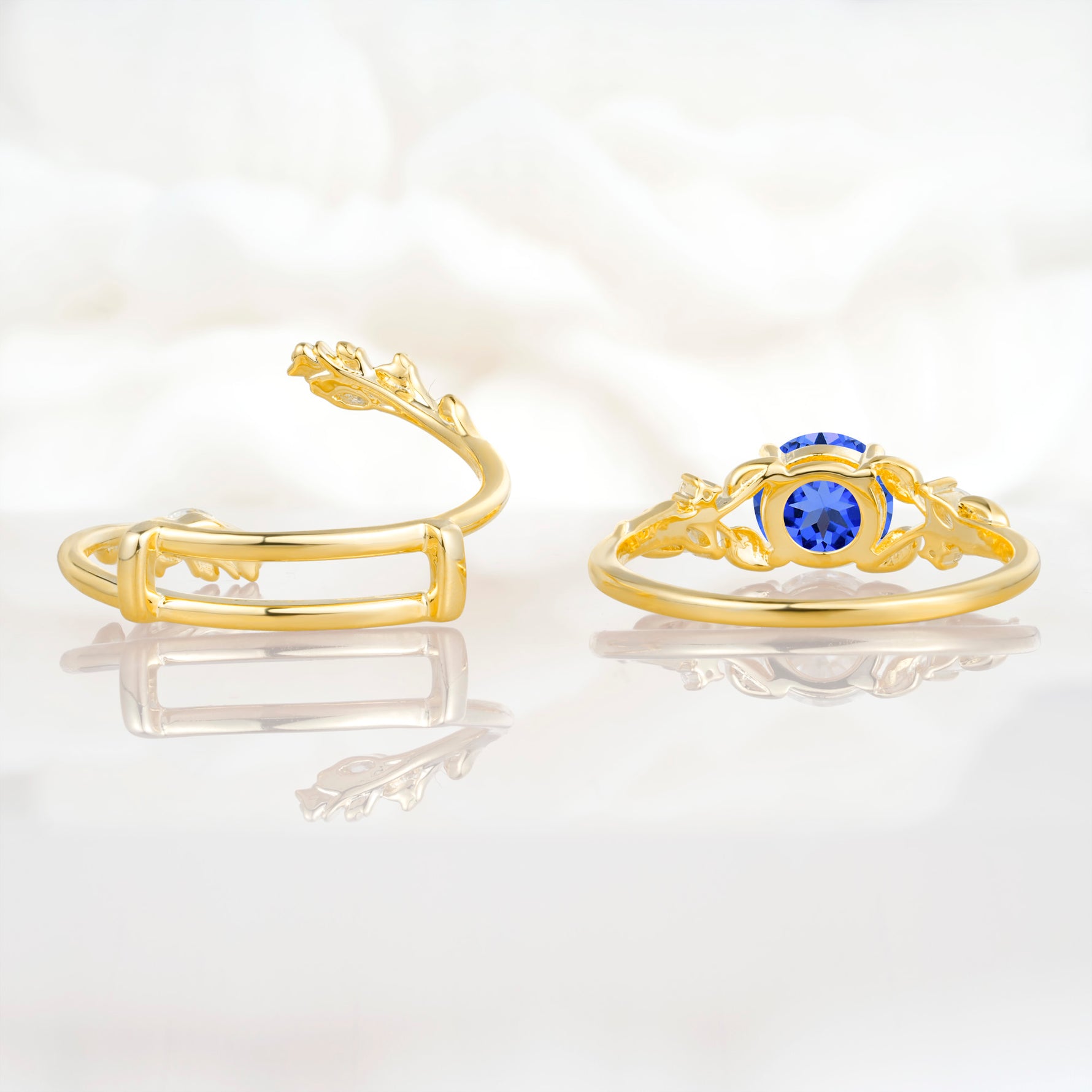 SR17688 Sapphire Ring - Additional view