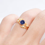 SR17688 Tanzanite Ring - Rose-Gold