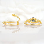 SR17688 Black Rutilated Quartz Ring - Additional view