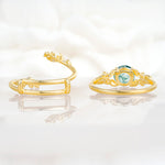 SR17688 Moss Agate Ring - Additional view