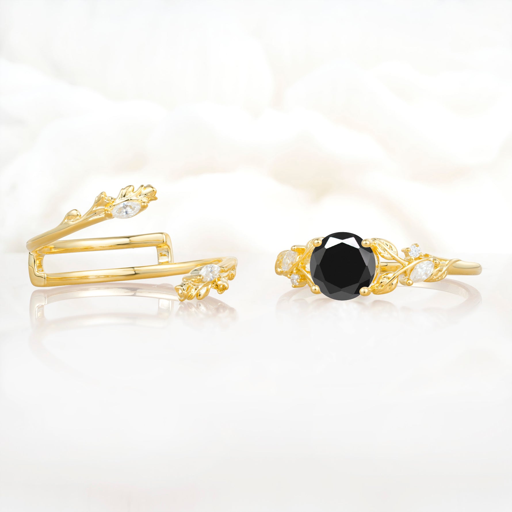 SR17688 Black Onyx Ring - Additional view