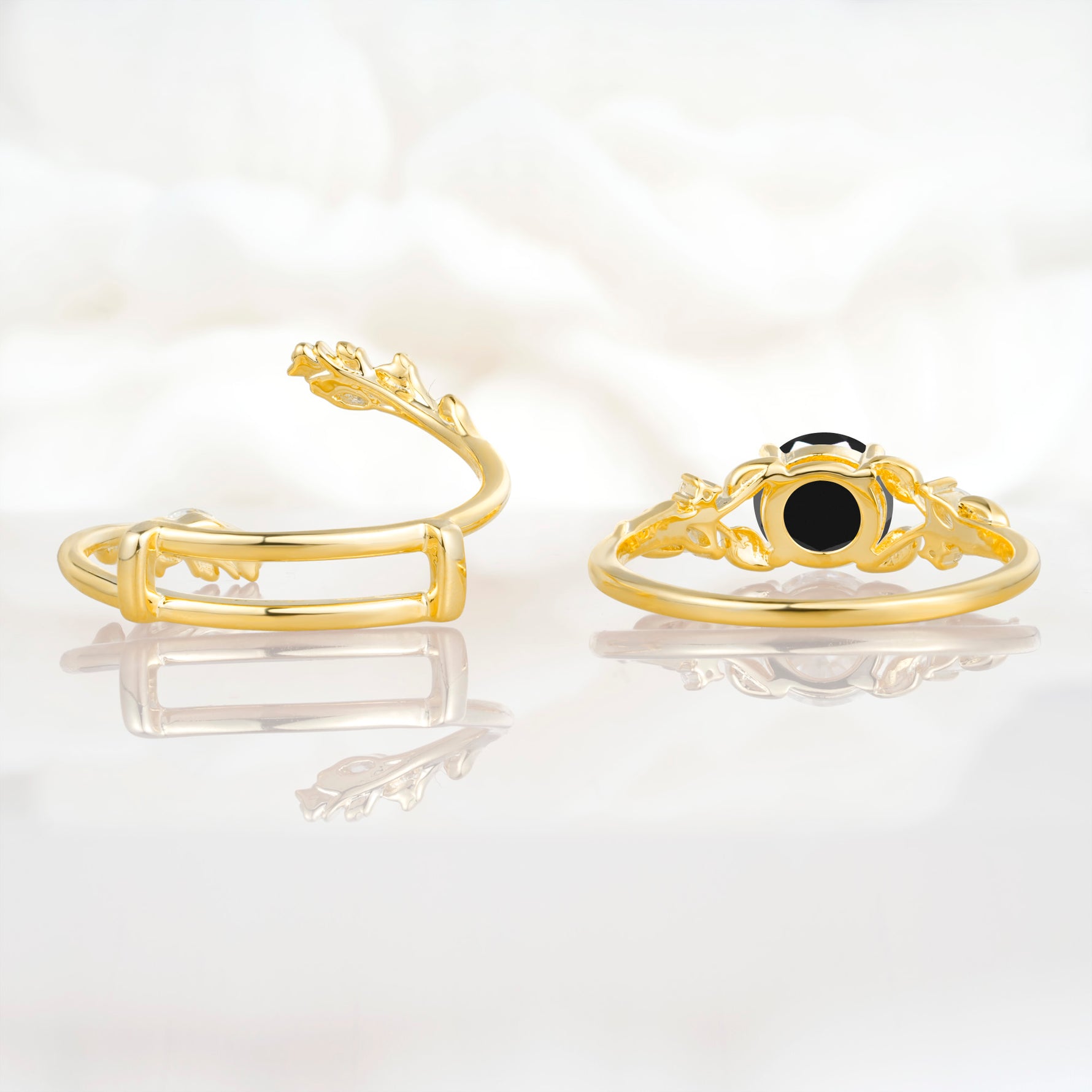 SR17688 Black Onyx Ring - Additional view