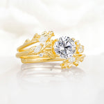 SR17688 Lab Diamond Ring - White-Gold