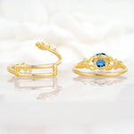 SR17688 Aquamarine Ring - Additional view