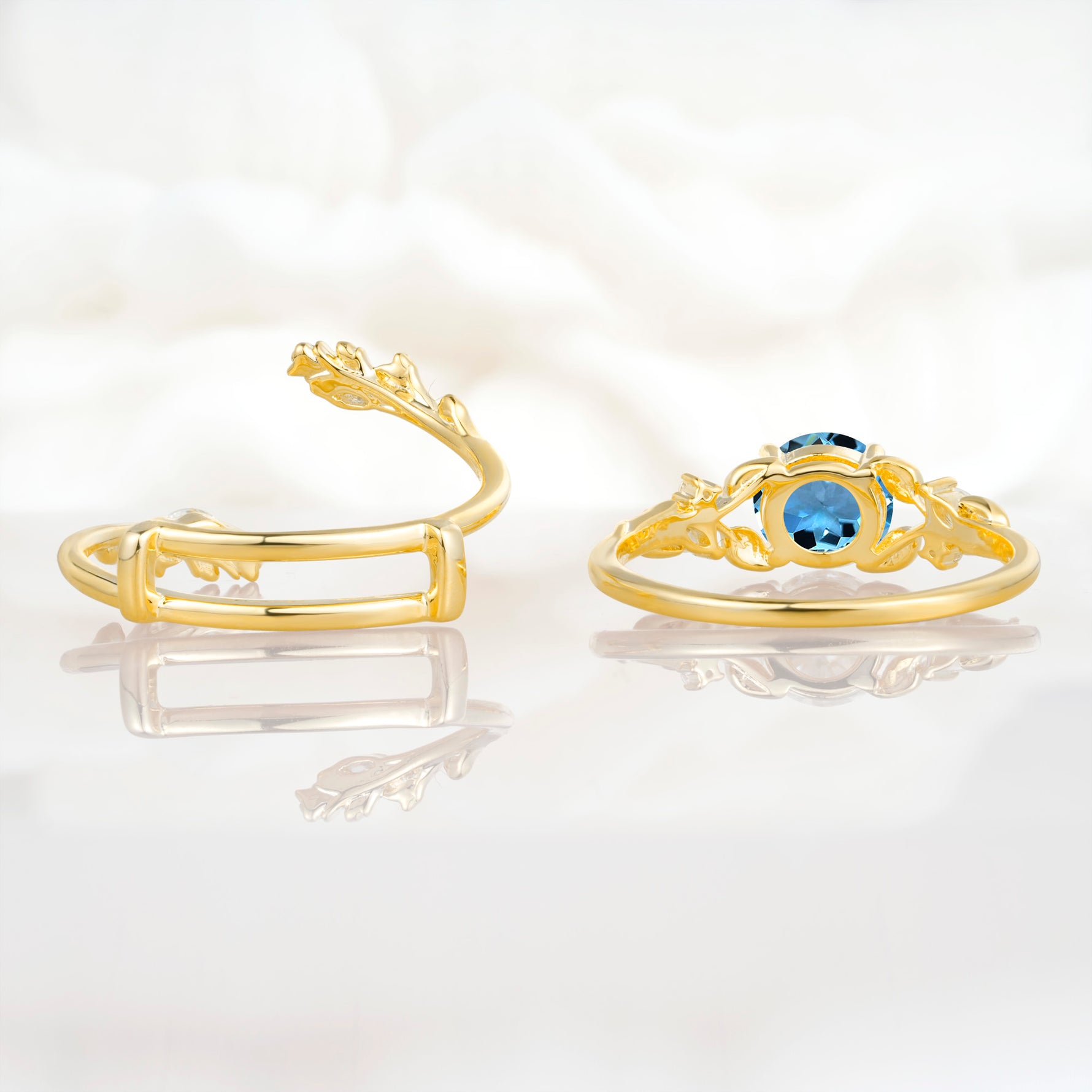 SR17688 Aquamarine Ring - Additional view