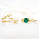 SR17688 Emerald Ring - Additional view