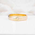 SR18733 Moissanite Ring - Yellow-Gold