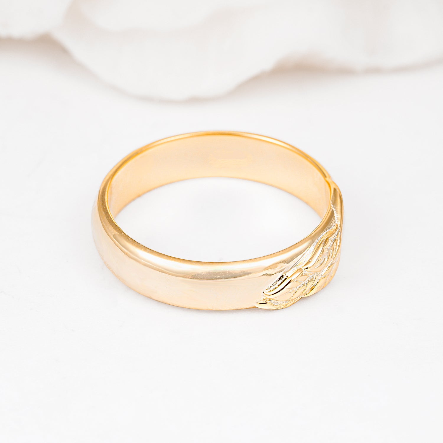 SR18733 Moissanite Ring - White-Gold