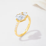 SR19465 Moissanite Ring - Additional view