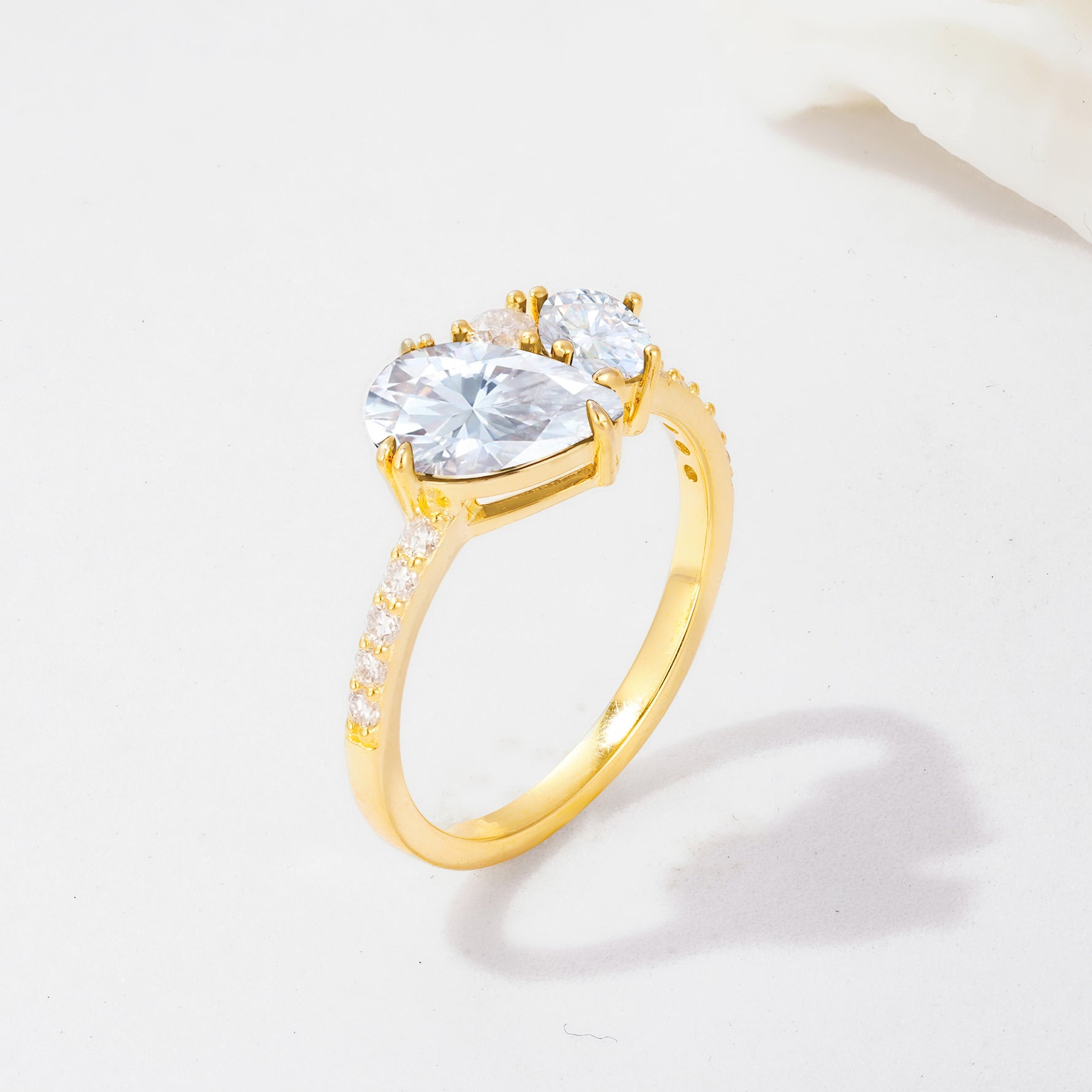 SR19465 Moissanite Ring - Additional view