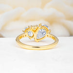 SR19465 Moissanite Ring - Additional view
