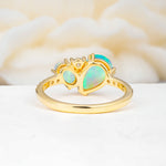 SR19465 Fire Opal Ring - Additional view