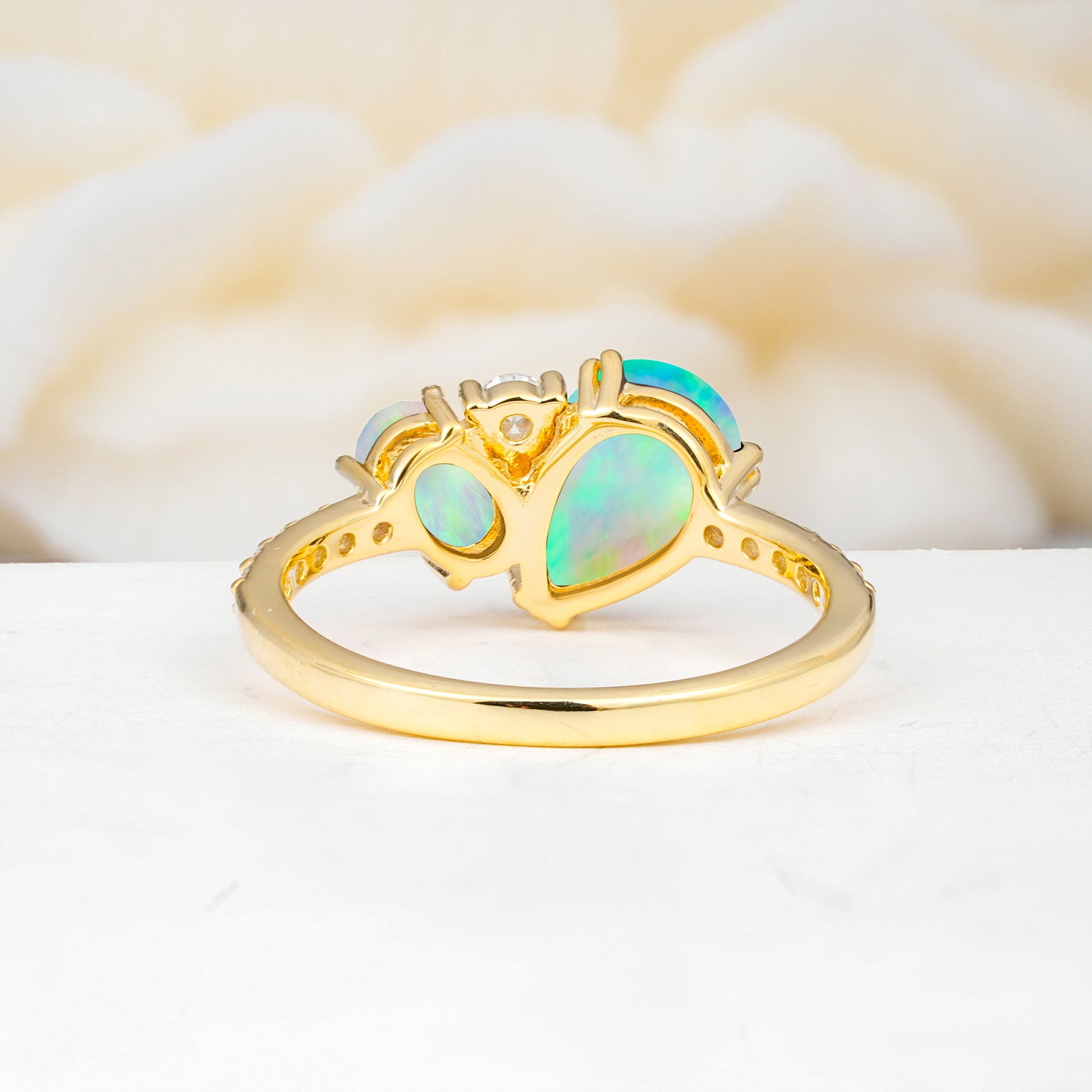 SR19465 Fire Opal Ring - Additional view