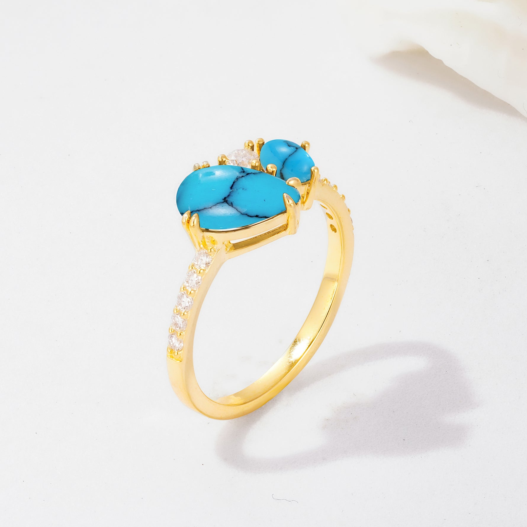 SR19465 Turquoise Ring - Additional view