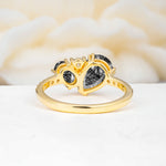SR19465 Black Rutilated Quartz Ring - Additional view