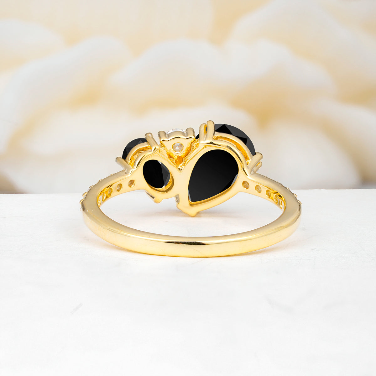 SR19465 Black Onyx Ring - Additional view