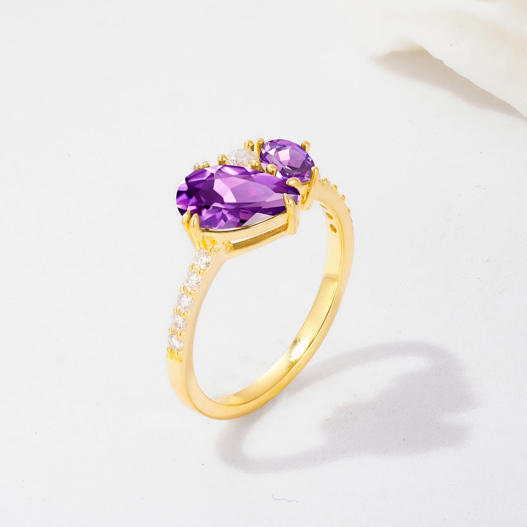 SR19465 Amethyst Ring - Additional view