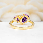 SR19465 Amethyst Ring - Additional view