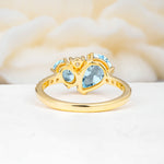 SR19465 Aquamarine Ring - Additional view