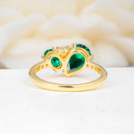 SR19465 Emerald Ring - Additional view