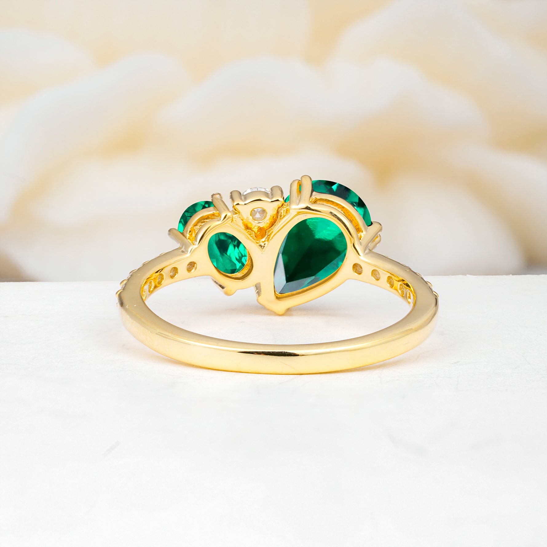 SR19465 Emerald Ring - Additional view