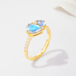 SR19465 Moonstone Ring - Additional view