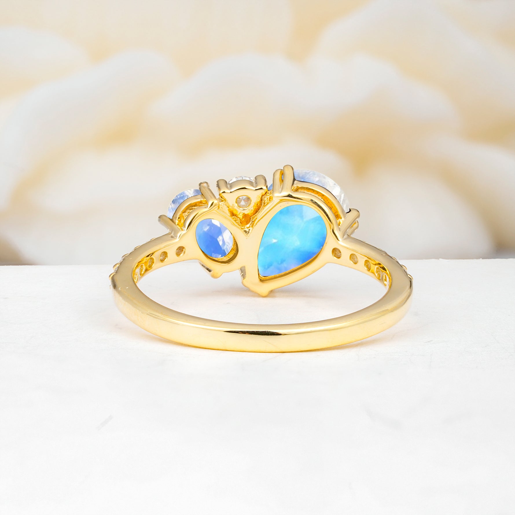 SR19465 Moonstone Ring - Additional view
