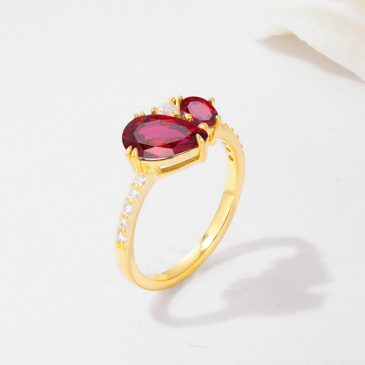SR19465 Ruby Ring - Additional view