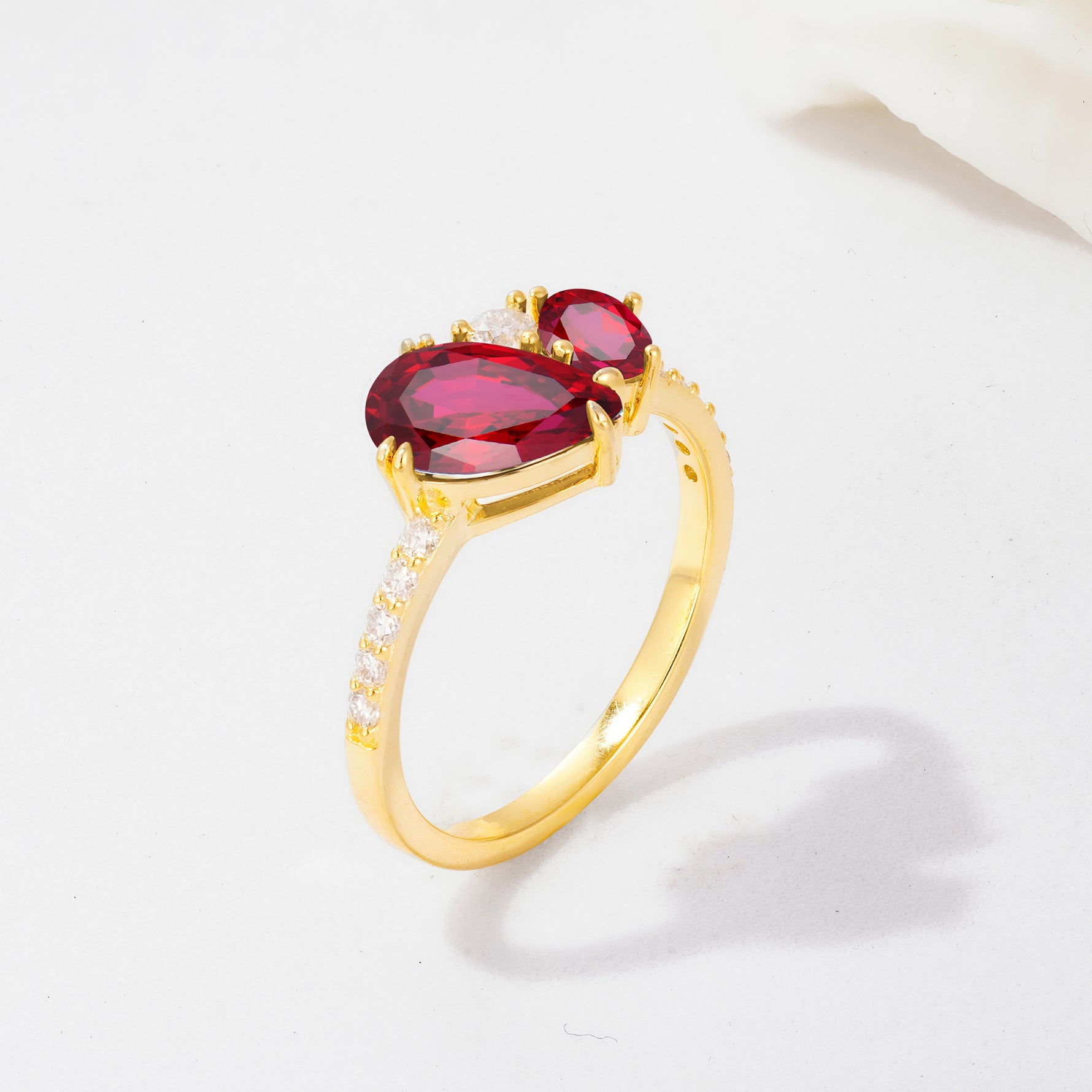 SR19465 Ruby Ring - Additional view