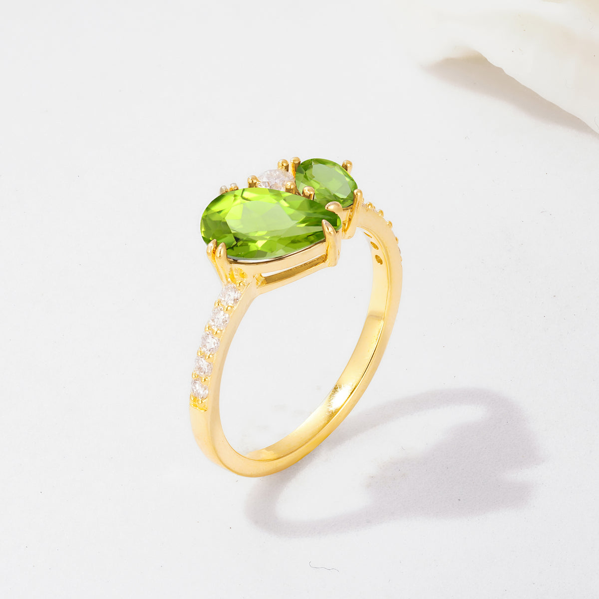 SR19465 Peridot Ring - Additional view