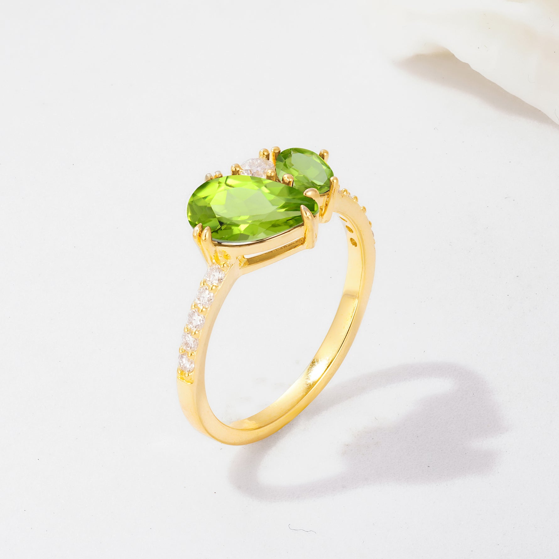 SR19465 Peridot Ring - Additional view