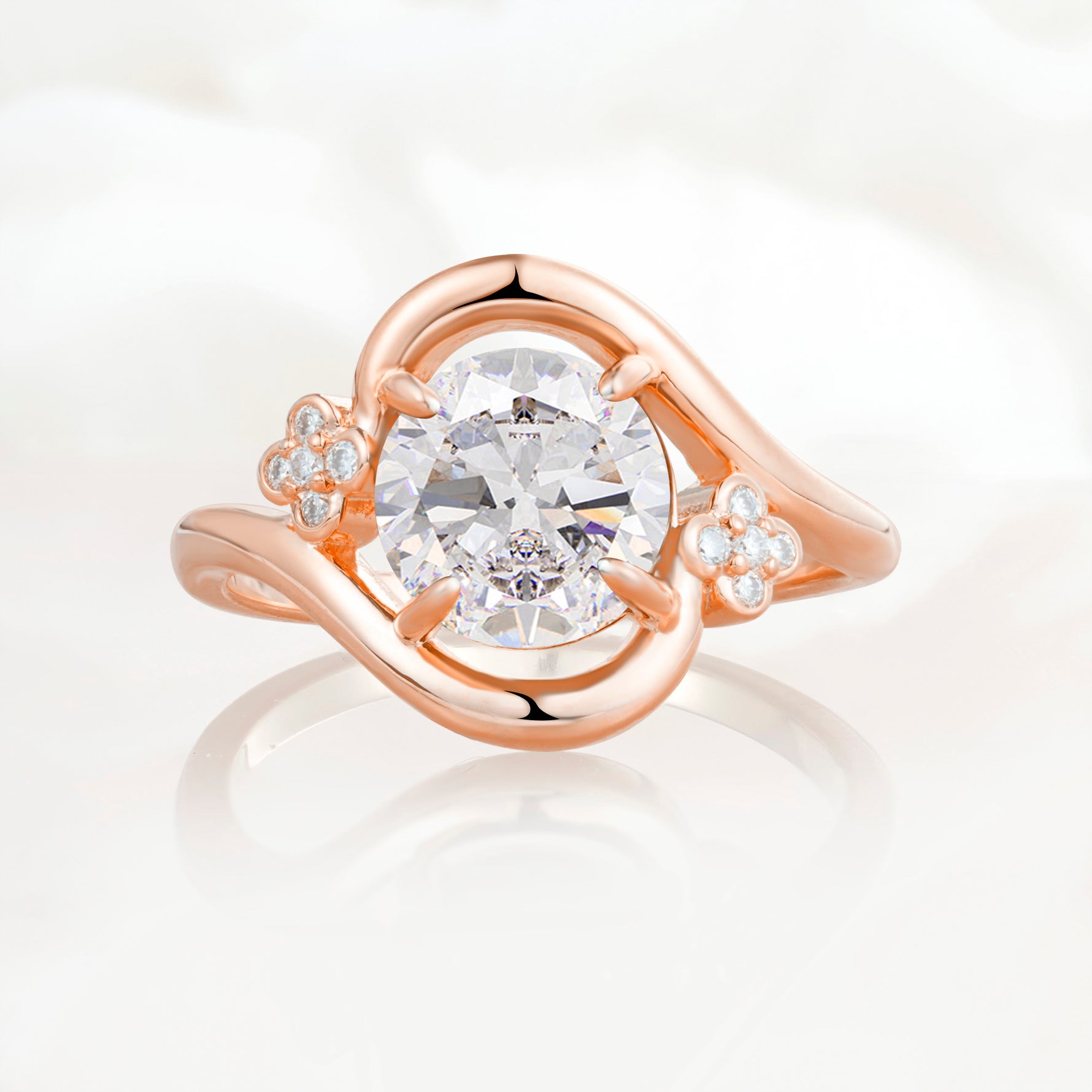 SR19482 Moissanite Ring - Additional view