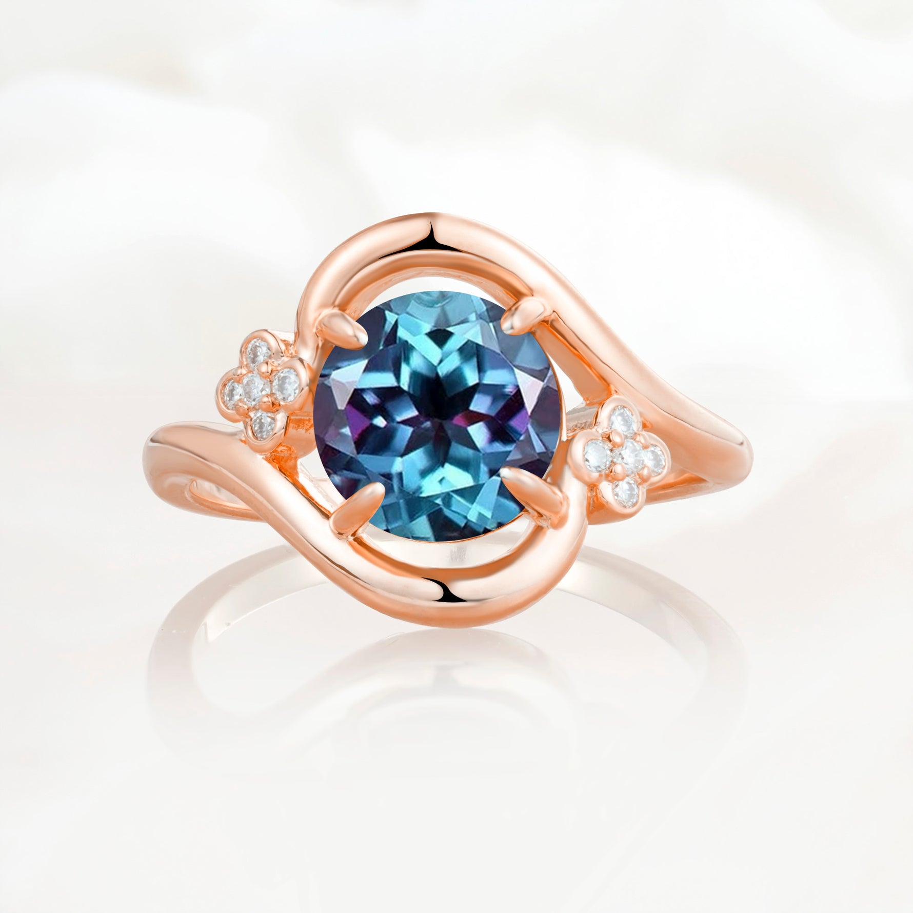 SR19482 Alexandrite Ring - Additional view