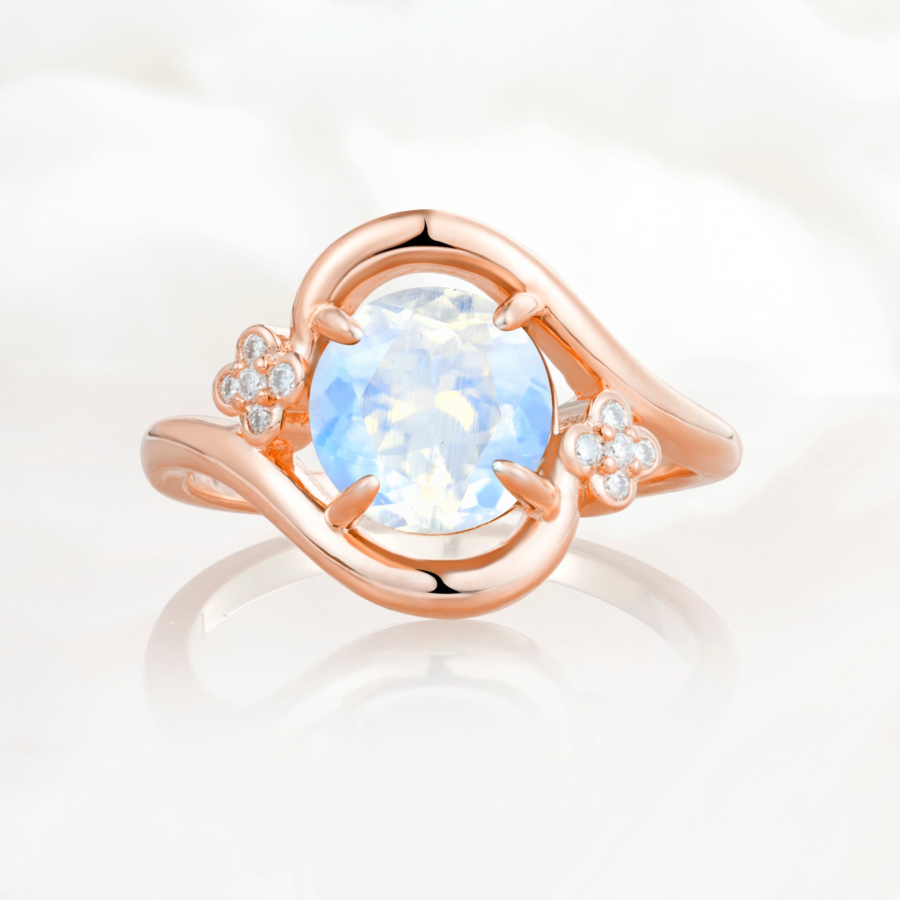 SR19482 Moonstone Ring - Additional view