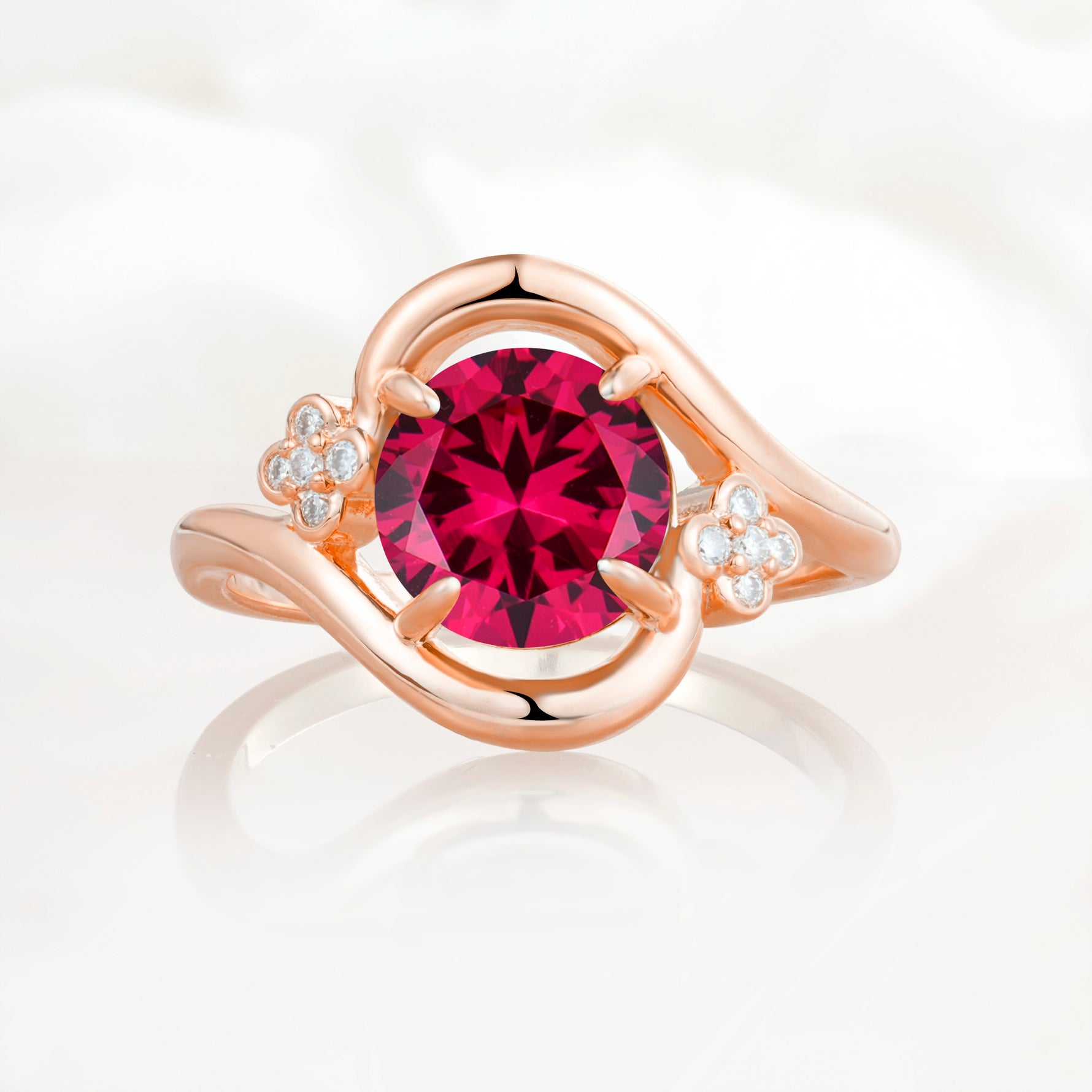 SR19482 Ruby Ring - Additional view