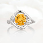 SR19482 Citrine Ring - Additional view