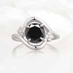 SR19482 Black Onyx Ring - Additional view