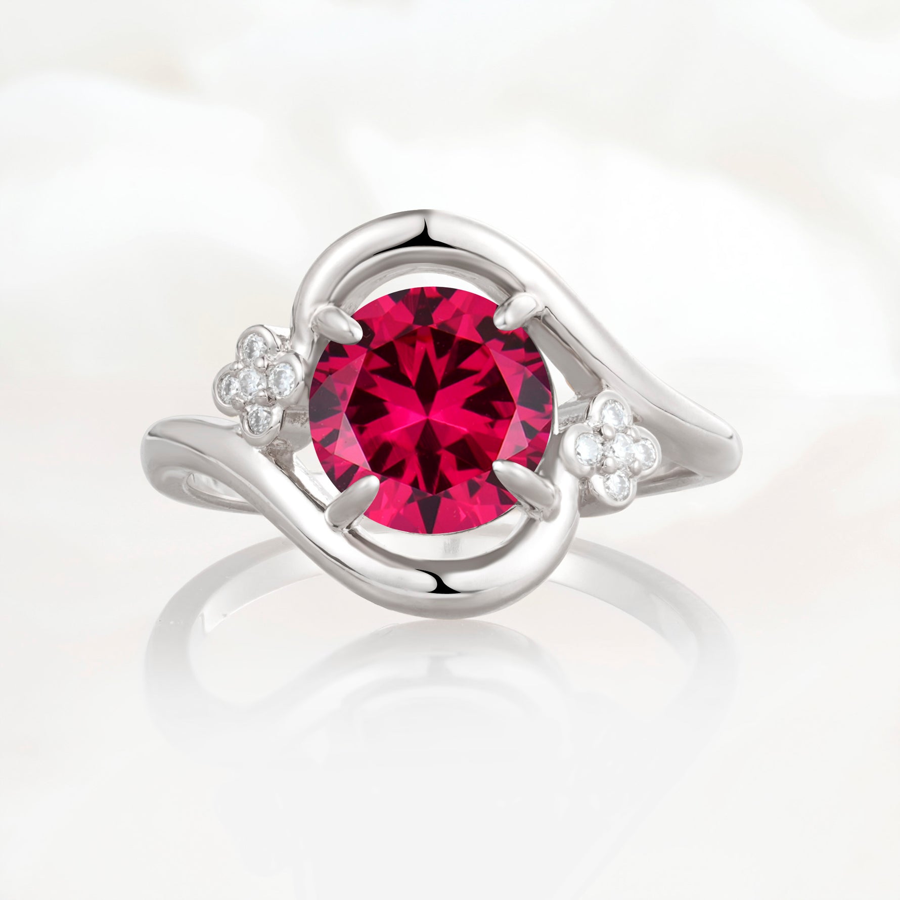SR19482 Ruby Ring - Additional view