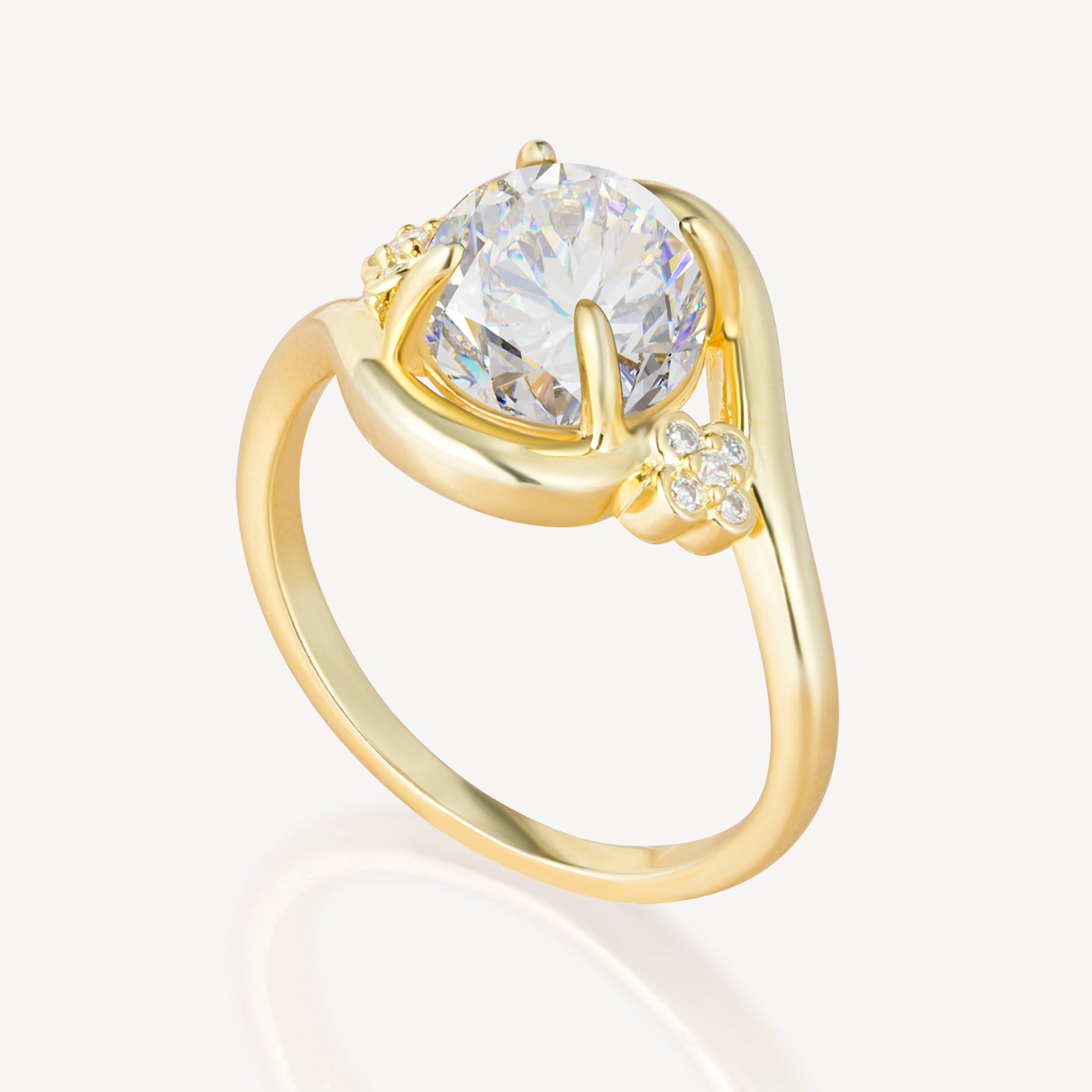 SR19482 Moissanite Ring - Additional view