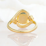 SR19482 Aquamarine Ring - Additional view