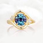 SR19482 Alexandrite Ring - Yellow-Gold